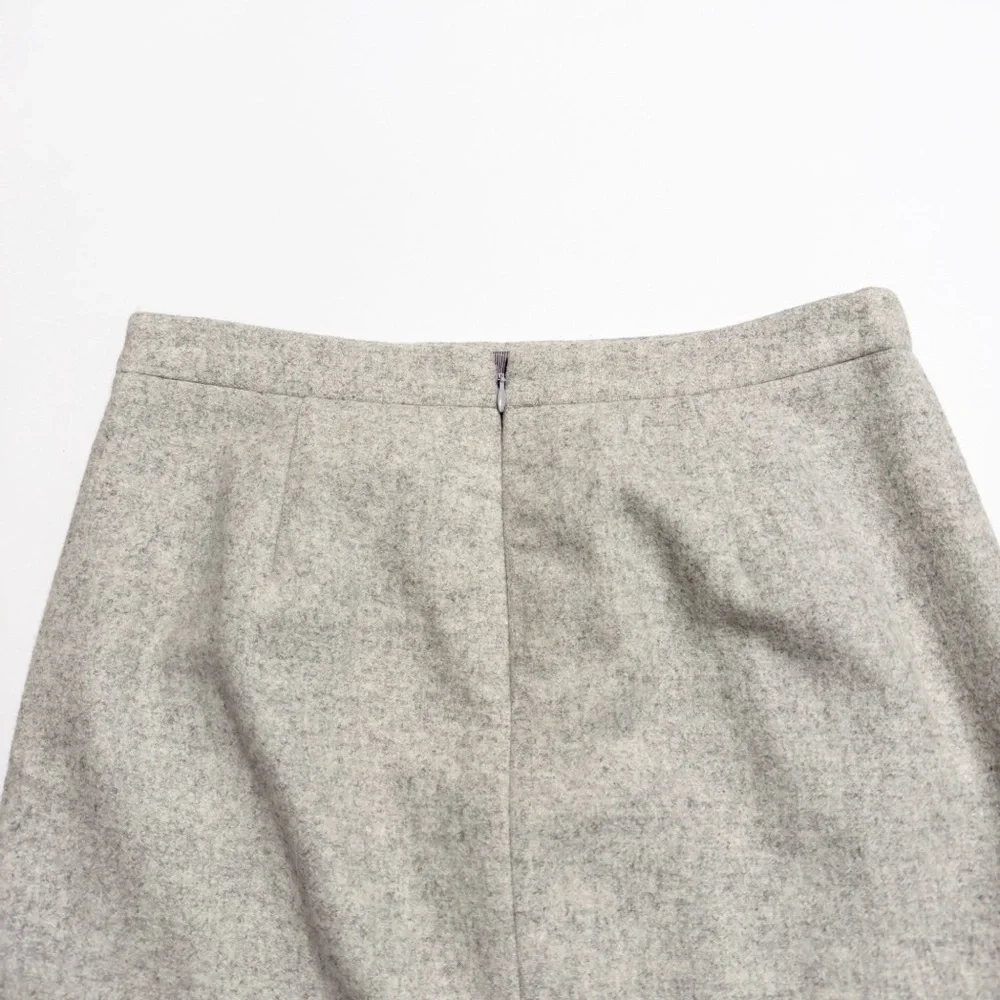 J. Crew Wool Blend Mini Skirt